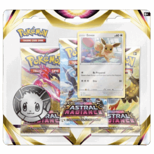 Sword & Shield: Astral Radiance 3-Pack Blister (Eevee)